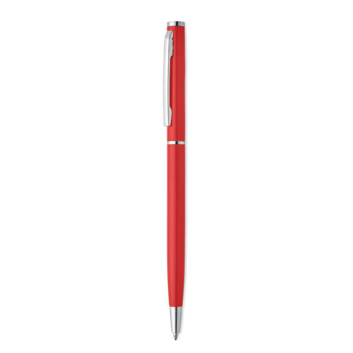 Długopis z aluminium recykling Czerwony MO3139-05 