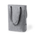 Torba z filcu RPET na zakupy Grafitowy V8277-15  thumbnail