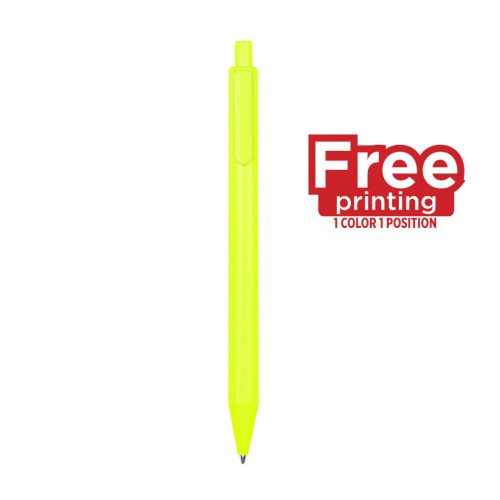 Długopis żółty V1946-08 (3)