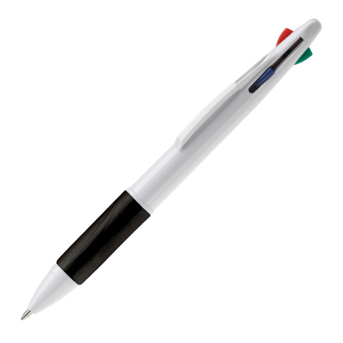 Długopis 4-kolorowy Biały / czarny LT87226-N0102 