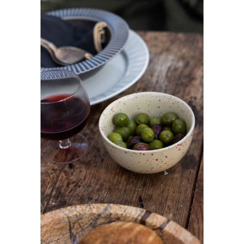 Miseczka DITTE, 2-szt, beżowy/bordowy Beżowy/bordowy 5018652- (3)