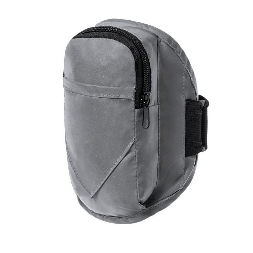 Opaska na ramię, etui na telefon Szary V8354-19 