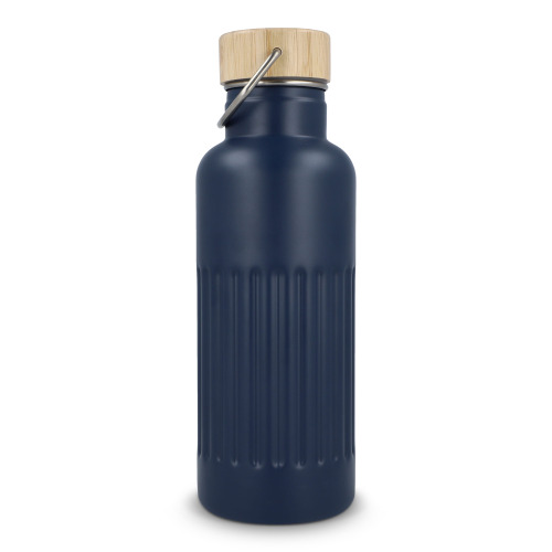 Butelka termiczna ze stali nierdzewnej pochodzącej z recyklingu, 500 ml Ciemnoniebieski LT98699-N0010 (6)
