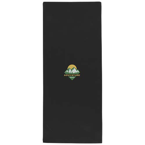 Lucas ręcznik sportowy RPET 30x80 cm Czarny 11350190 (1)