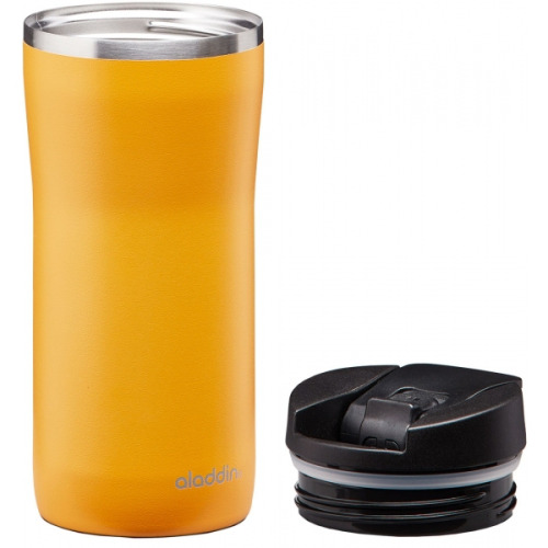 KUBEK ALADDIN MOCCA THERMAVAC LEAK-LOCK STAINLESS STEEL MUG 0,35 L żółty 1009363001 
