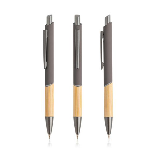 Długopis z recyklingowanego aluminium / Balur Ciemnoszary IP13158996 