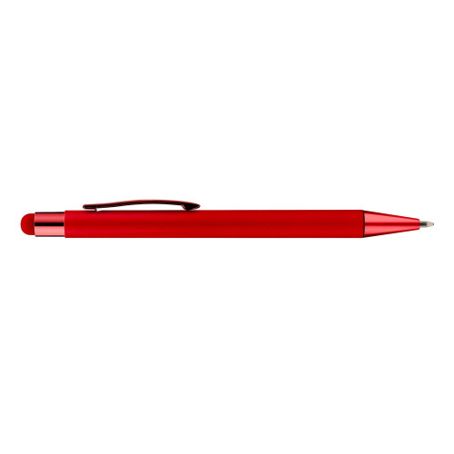 Długopis, touch pen | Ida Czerwony V1376-05 