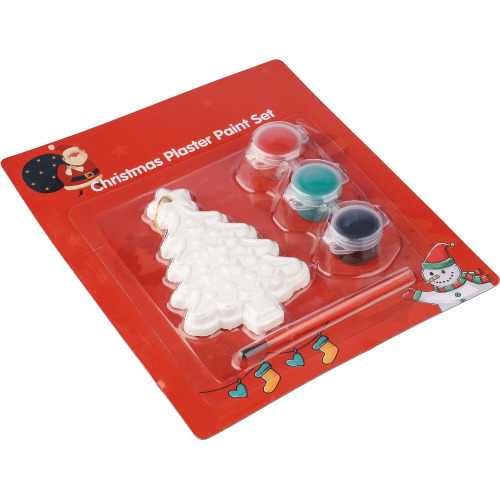 Choinka do malowania, farbki i pędzelek Neutralny VA579-00 (4)