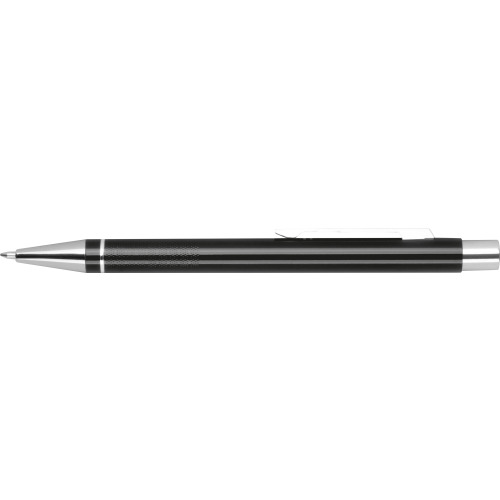 Metalowy długopis półżelowy Almeira czarny 374103 (1)