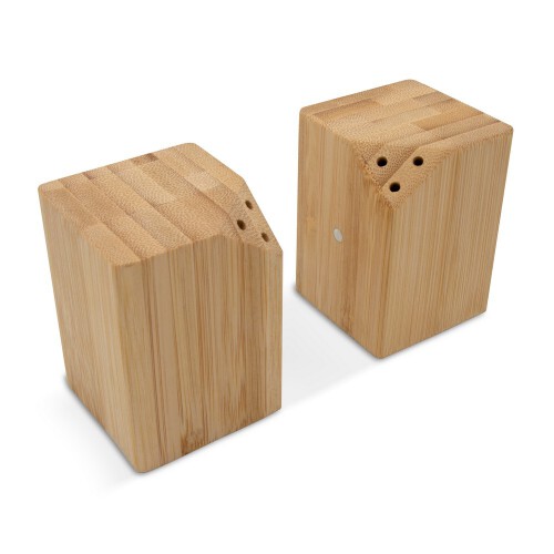 Bambusowy zestaw do soli i pieprzu drewno V7236-17 (3)