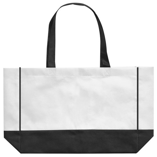 Torba non woven 80 g/m2 ZAGREB Biały 009406 
