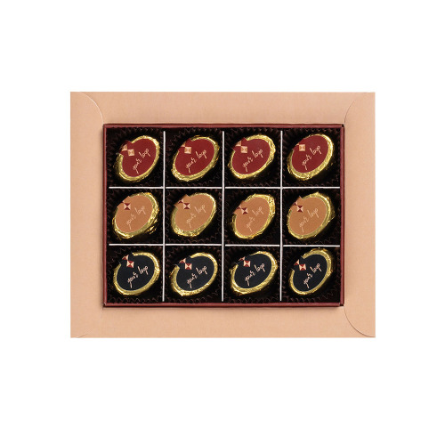 Praliny Elipsa logo maxi 12 szt. Wielokolorwy S0558 (2)