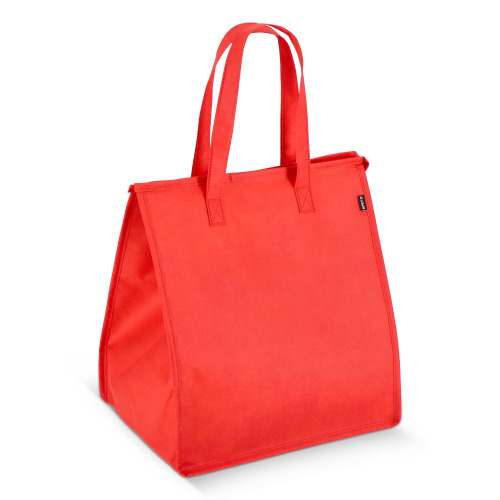 R-PET Torba chłodząca z włókniny 33 x 25,5 x 37 cm 75 g/m² Czerwony LT95391-N0021 