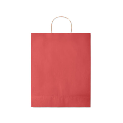 Duża papierowa torba czerwony MO6174-05 (2)