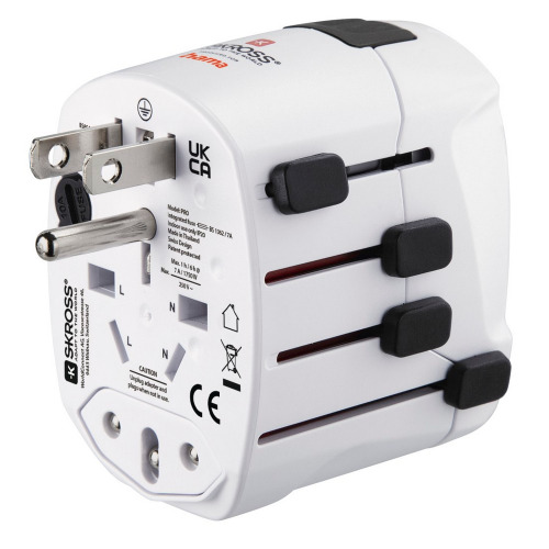 Adapter podróżny Skross for Hama Pro Biały VH050-02 (4)