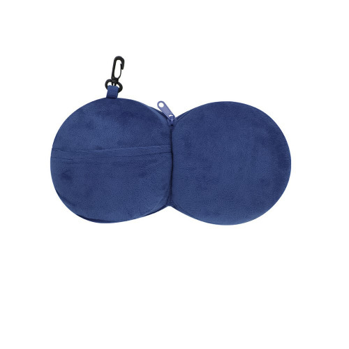 Zagłówek podróżny, maska na oczy Granatowy VA664-04 (3)