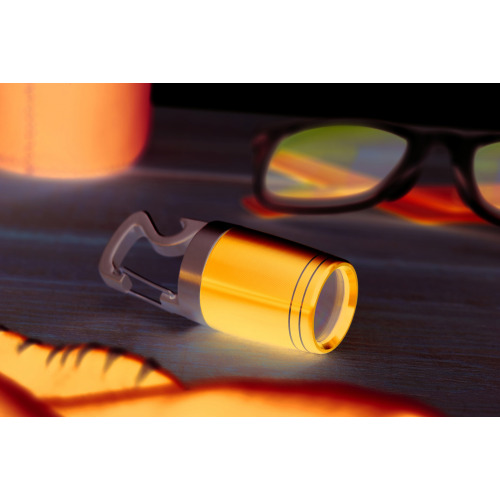 Latarka z otwieraczem Niebieski MO9320-37 (2)