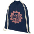 Orissa  plecak ściągany sznurkiem z bawełny organicznej z certyfikatem GOTS o gramaturze 100 g/m² Granatowy 12049055 (1) thumbnail