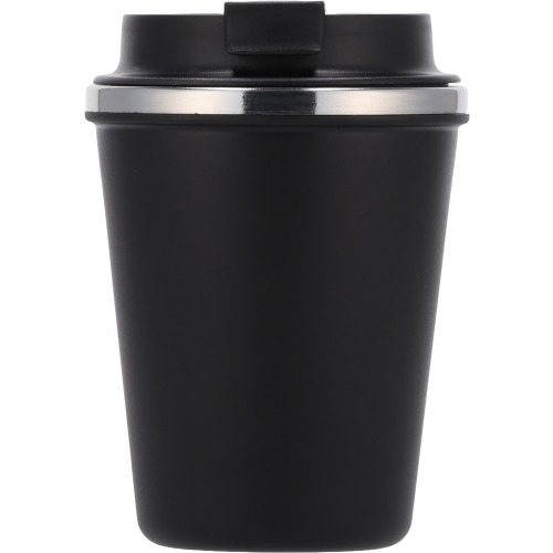 Kubek termiczny 350 ml z powłoką z recyklingu METODY Czarny 8496203 (3)