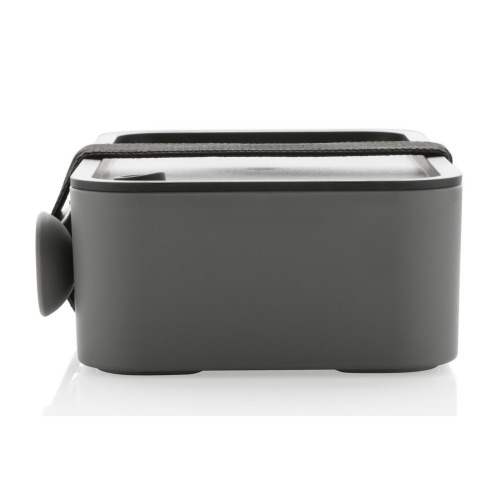 Pudełko śniadaniowe 1,2 L RPP, łyżkowidelec Szary P269.052 (11)