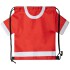 Worek ze sznurkiem "koszulka kibica", rozmiar dziecięcy czerwony V8173-05 (1) thumbnail