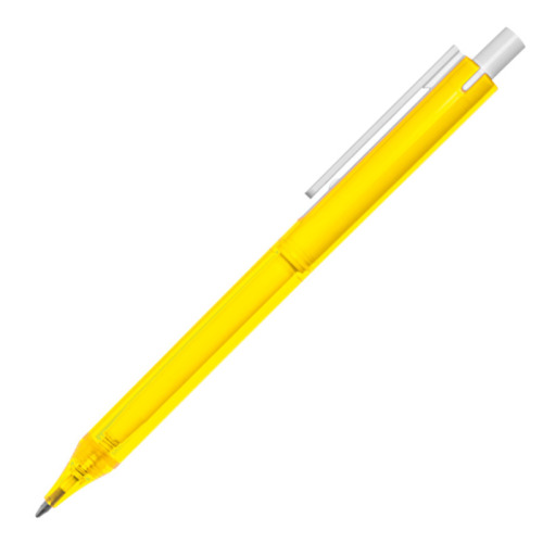 Długopis plastikowy BRUGGE żółty 006808 (2)