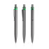 Aluminiowy długopis z recyklingu z kolorowym akcentem / Alur Zielony IP13155242  thumbnail