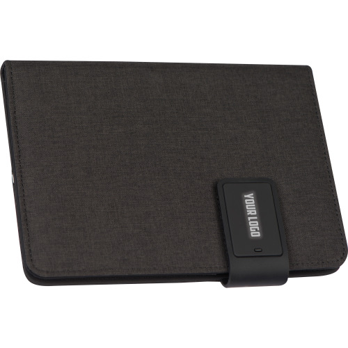 Folder A5 z notatnikiem w linie i power bankiem 4000 mAh GIACOMO Biały 2075206 (2)