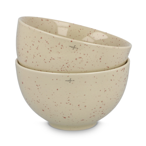 Zestaw ceramicznych misek Sagaform Ditte 12 cm Beżowy LT52256-N0055 