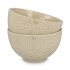Zestaw ceramicznych misek Sagaform Ditte 12 cm Beżowy LT52256-N0055  thumbnail
