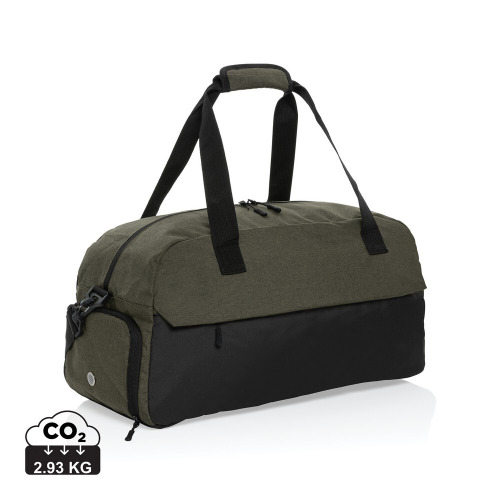 Torba sportowa, podróżna AWARE™ Kazu, RPET Zielony P707.207 (9)