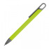 Długopis z aluminium z recyklingu, półżelowy KAROLINE Jasnozielony 1444029 (2) thumbnail