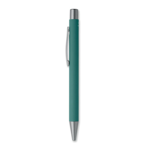 Aluminiowy długopis z rec. Zielony MO3222-09 (1)