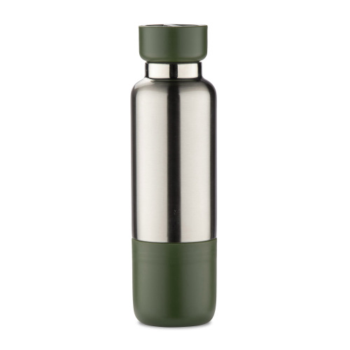 Butelka termiczna ze smyczką RON 500 ml Oliwkowy 16243-16 (4)