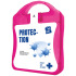Zestaw ochronny MyKit Przezroczysta magenta 1Z257541  thumbnail