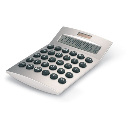 12-to cyfrowy kalkulator srebrny mat AR1253-16 