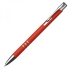 Długopis metalowy soft touch NEW JERSEY czerwony 055505  thumbnail