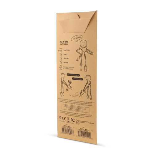 2081 | Xoopar Mr. Bio Charging cable Pomarańczowy LT41004-N0026 (8)