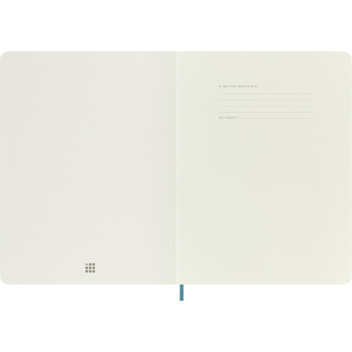 MOLESKINE Notatnik ok. B5 Turkusowy VM402-29 (8)