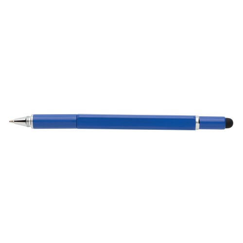Długopis wielofunkcyjny, poziomica, śrubokręt, touch pen granatowy V1996-04 (8)
