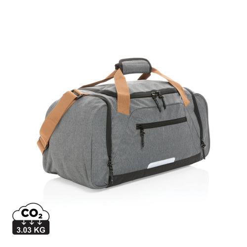 Torba sportowa, podróżna AWARE™ RPET Urban Szary P707.092 