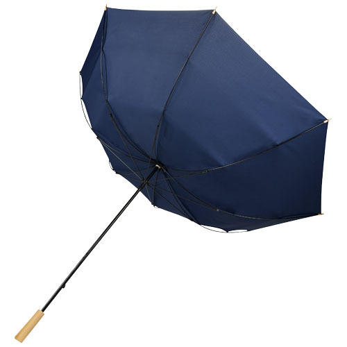 Wiatroodporny parasol golfowy 76 cm z PET z recyklingu Romee Granatowy 10940955 (3)