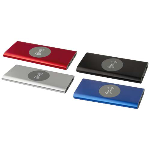 Juice bezprzewodowy powerbank o pojemności 8000 mAh Type-C z aluminium pochodzącego z recyklingu Błękit królewski 12438553 (7)