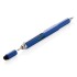 Długopis wielofunkcyjny, poziomica, śrubokręt, touch pen granatowy V1996-04 (1) thumbnail