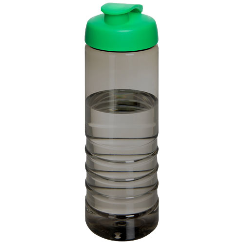 H2O Active® Eco Treble bidon z otwieraną pokrywką o pojemności 750 ml Ciemnografitowy 21047903 