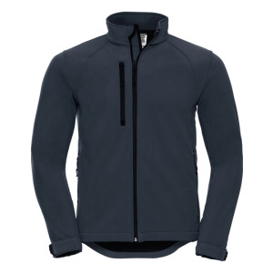 Kurtka Męska Klasyczna Softshell Wiatroszczelna