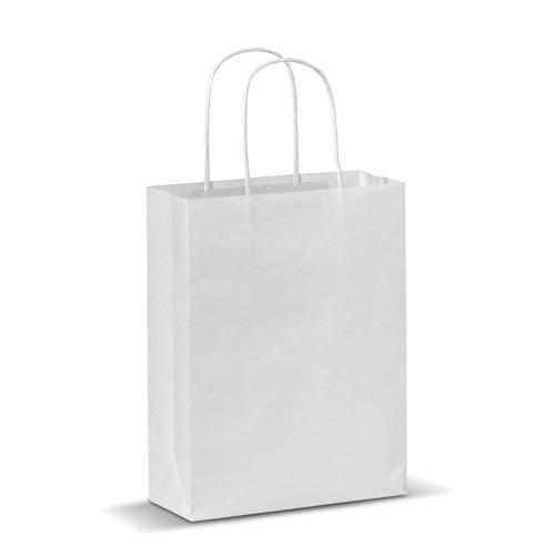 Mała Torba Papierowa Eco 120g/m² Biały LT91716-N0001 