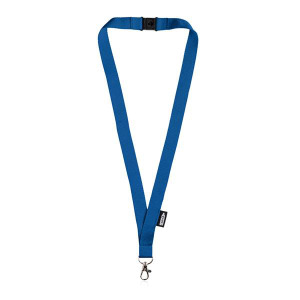 Smycz z karabińczykiem / Lanyeco Granatowy