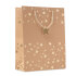 Papierowa torba prezentowa matowy złoty CX1497-98  thumbnail