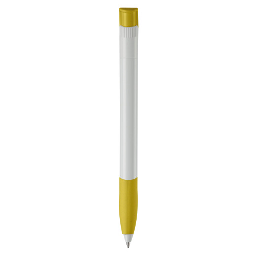 Długopis Apollo (kolor nietransparentny) Biały / żółty LT87100-N0141 (3)
